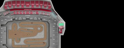 Seat view from Upper