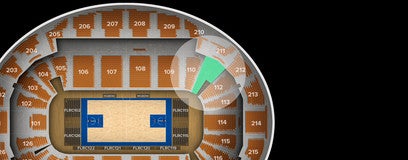 Seat view from Lower