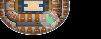 Seat view from Lower