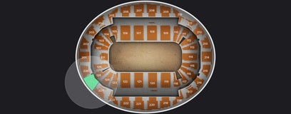 Seat view from Upper