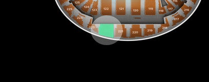 Seat view from Upper