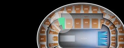 Seat view from Lower