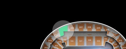 Seat view from Upper