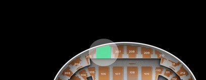 Seat view from Upper