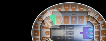 Seat view from Lower