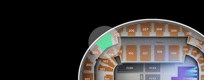 Seat view from Upper