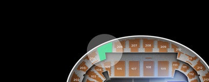 Seat view from Upper