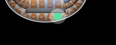 Seat view from Upper
