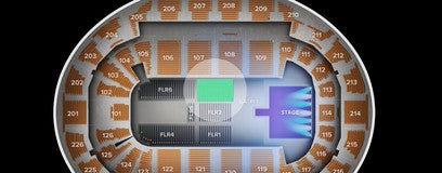 Seat view from Floor