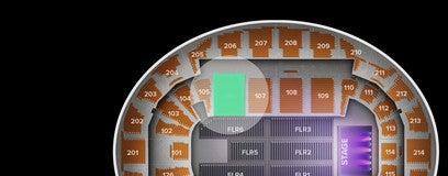 Seat view from Lower