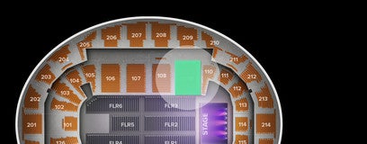 Seat view from Lower