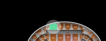 Seat view from Upper