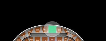 Seat view from Upper