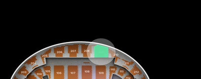 Seat view from Upper