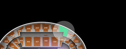 Seat view from Upper