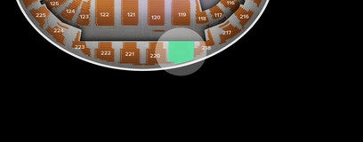 Seat view from Upper