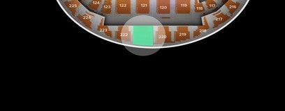 Seat view from Upper