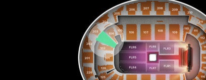 Seat view from Lower