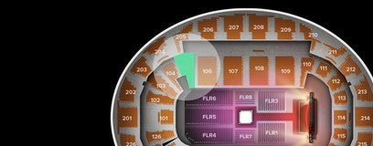 Seat view from Lower