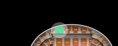 Seat view from Upper