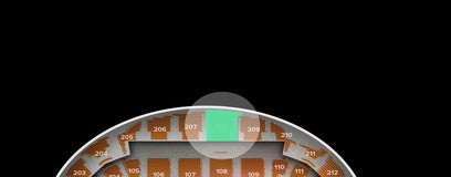 Seat view from Upper
