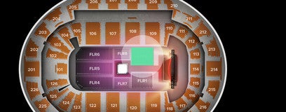 Seat view from Floor