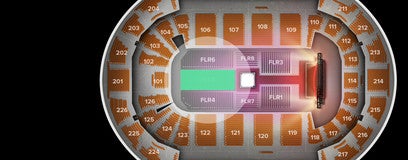 Seat view from Floor