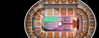 Seat view from Floor
