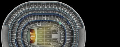 Seat view from Suite