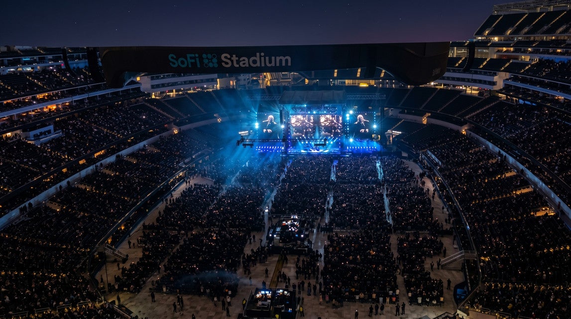 Seat view from Loge