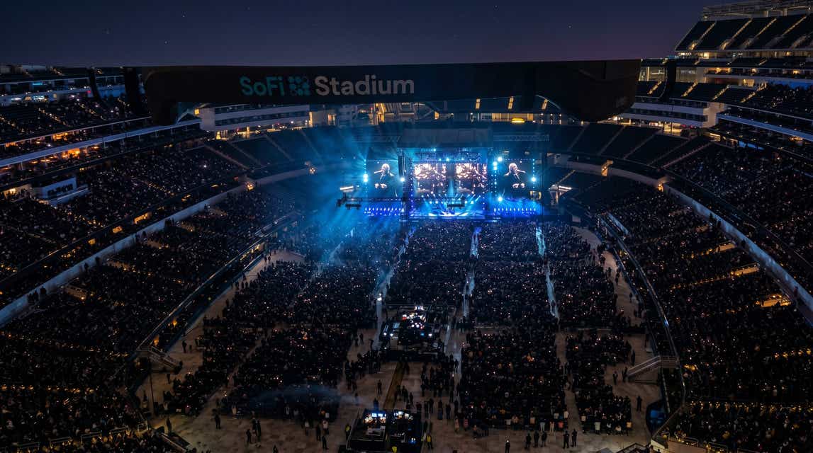 Seat view from Loge