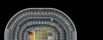 Seat view from Suite