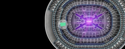 Seat view from Plaza