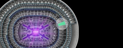 Seat view from Plaza