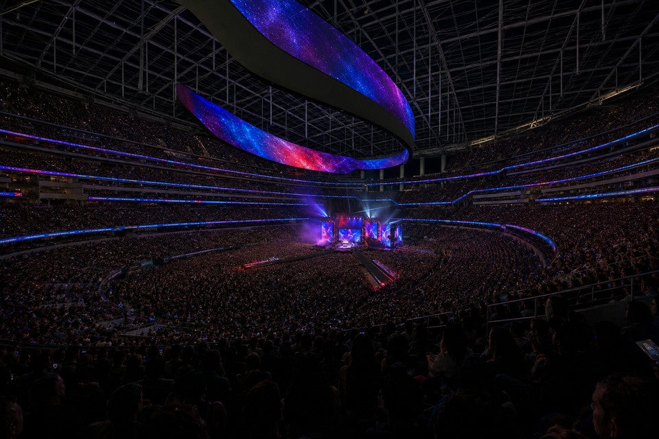 Seat view from Plaza