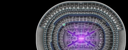 Seat view from