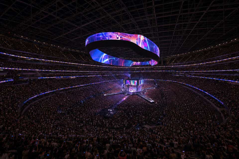 Seat view from Middle