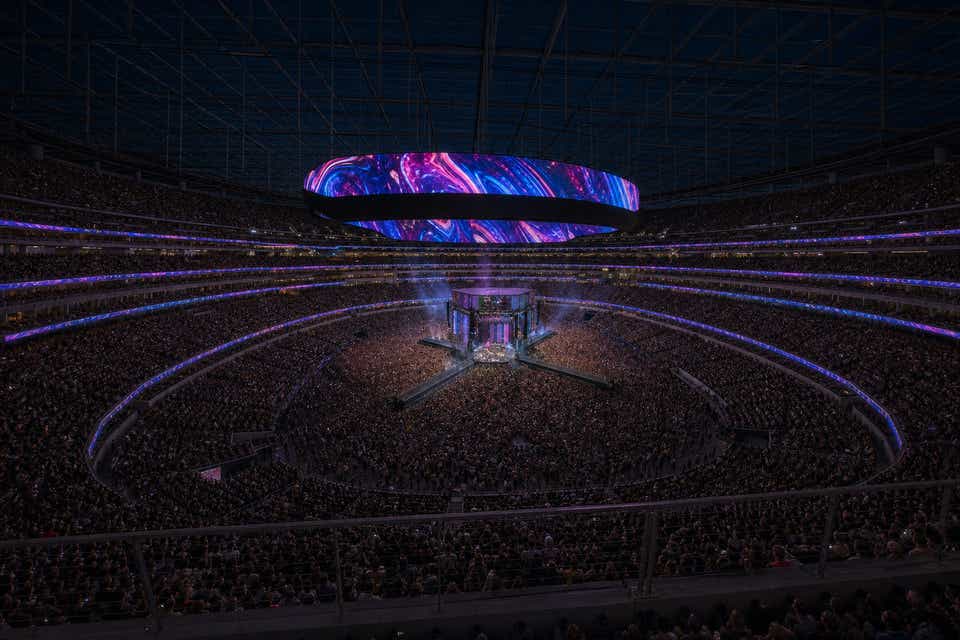 Seat view from Middle