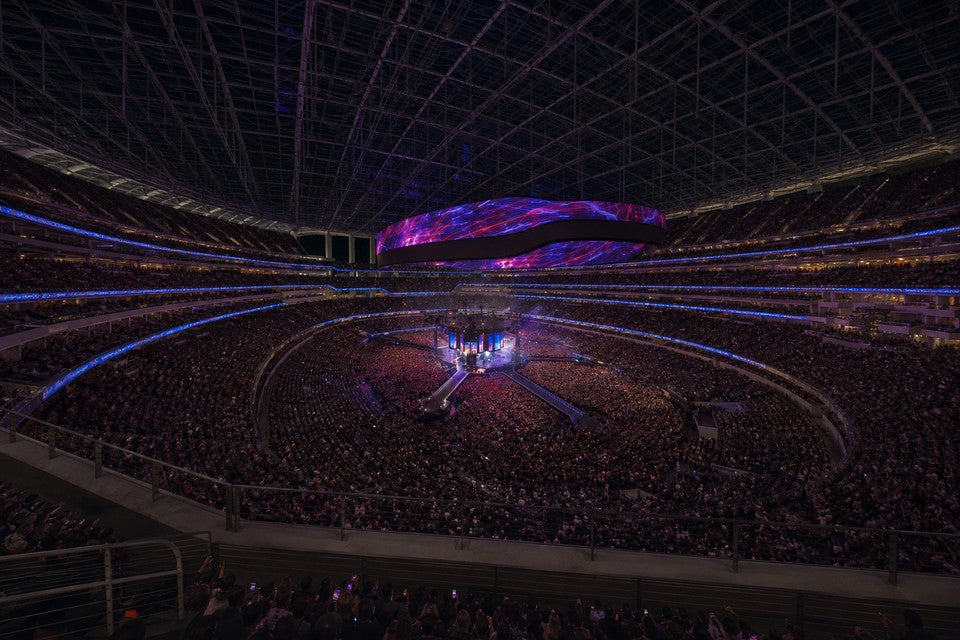 Seat view from Middle