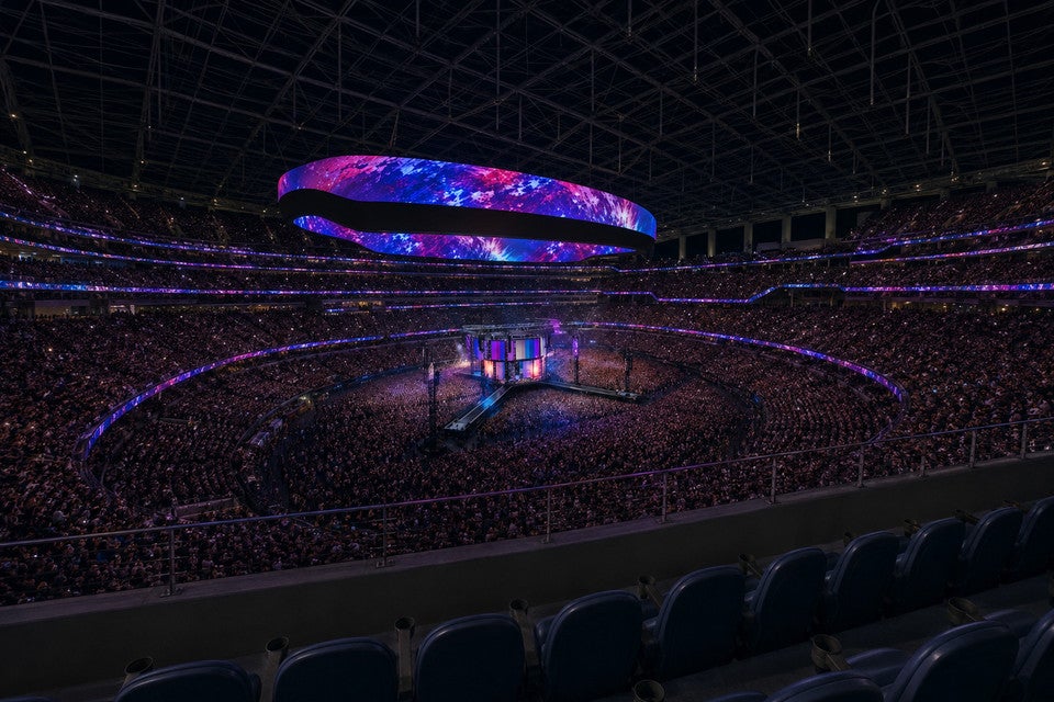 Seat view from Middle