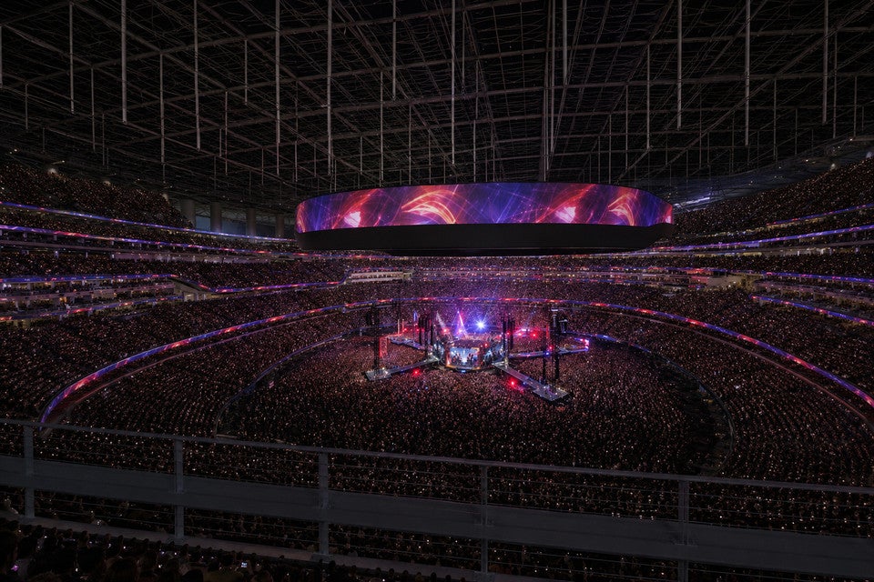 Seat view from Loge