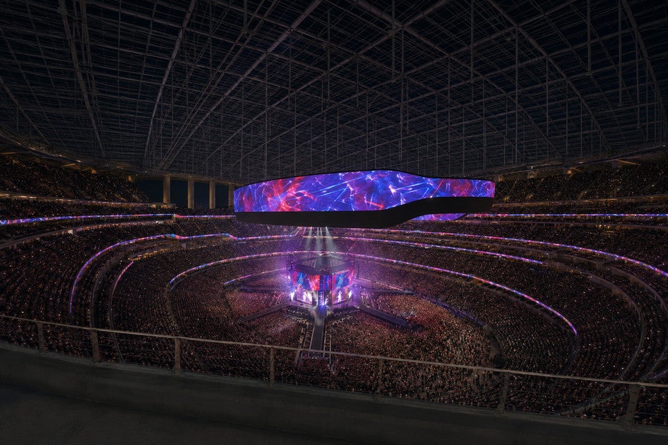 Seat view from Loge
