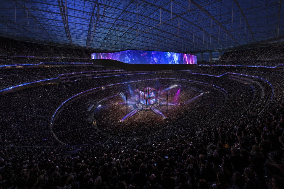 Seat view from Loge