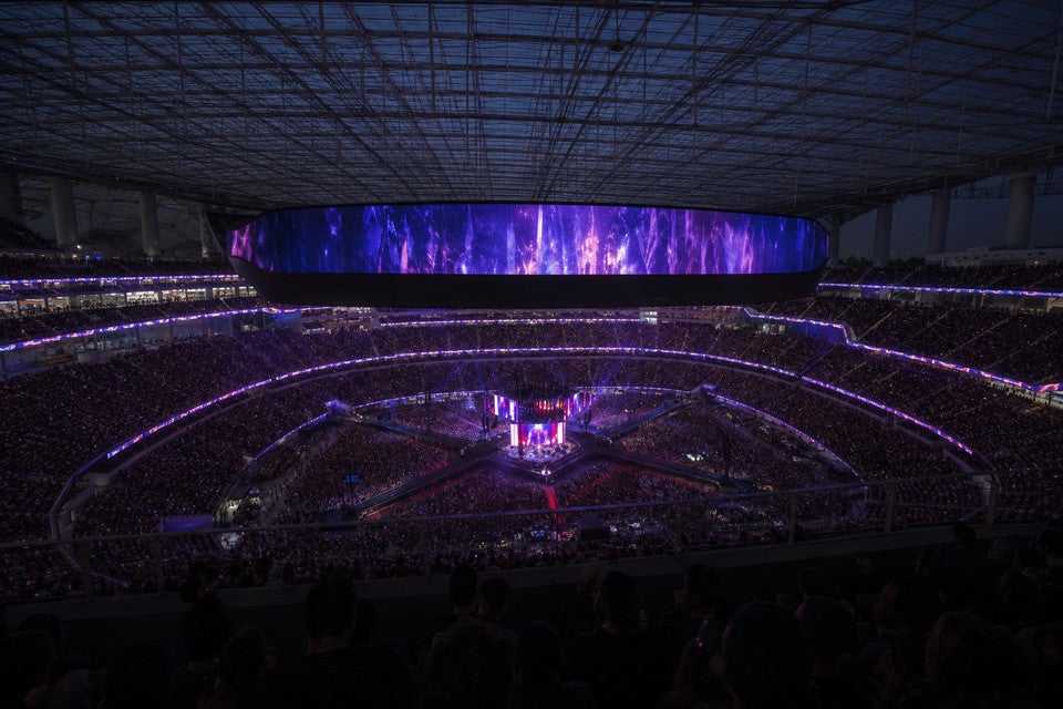 Seat view from Loge