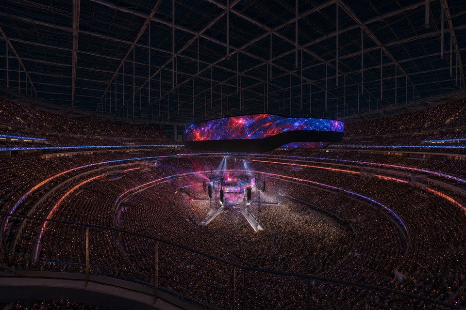 Seat view from Loge