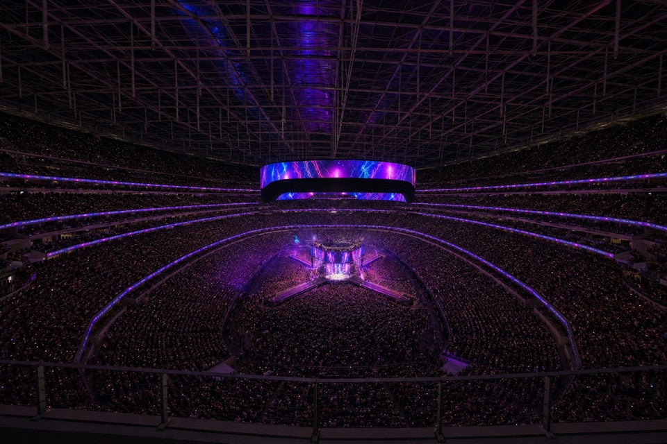 Seat view from Loge