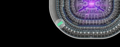 Seat view from Upper