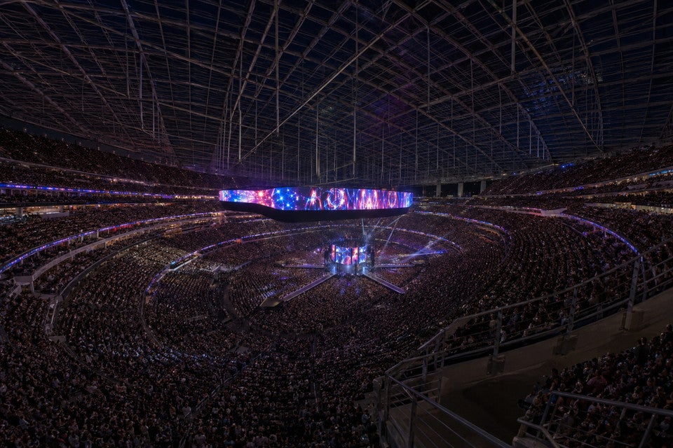 Seat view from Upper