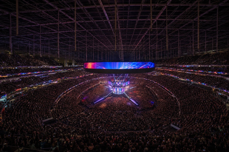 Seat view from Upper