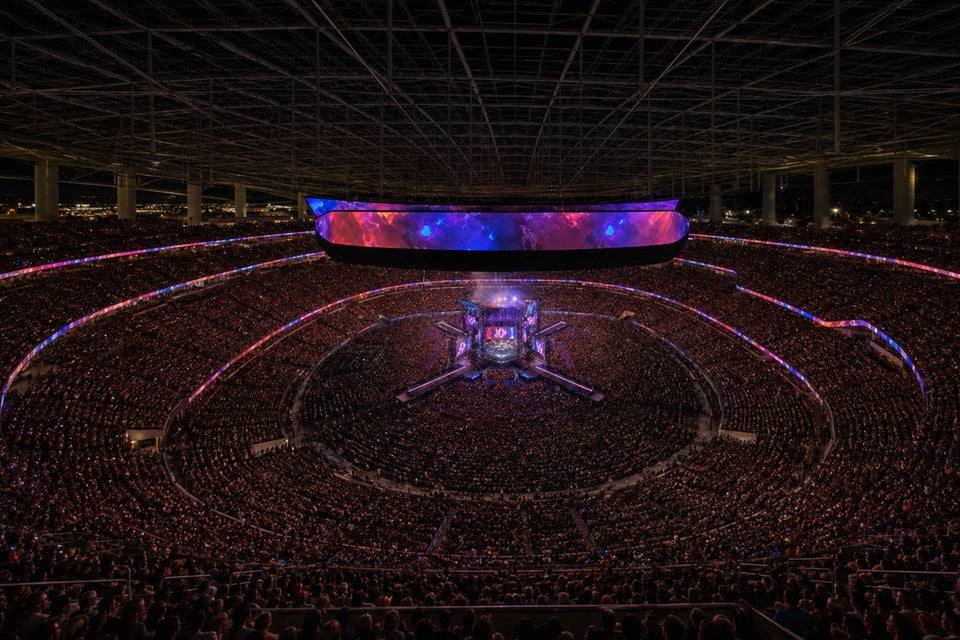 Seat view from Upper